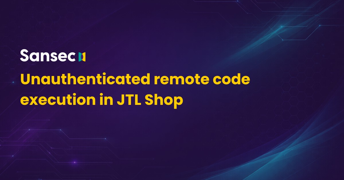 Unauthenticated remote code execution in JTL Shop | Sansec