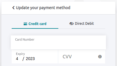 Click direct debit