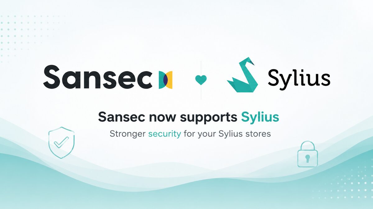 Sansec adds support for Sylius 1 & 2